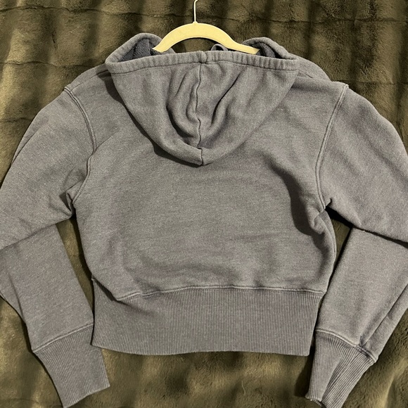 Aerie blue zip up. - Picture 2 of 3